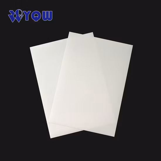 Foglio in PVC con stampa digitale Indigo per la realizzazione di biglietti da visita